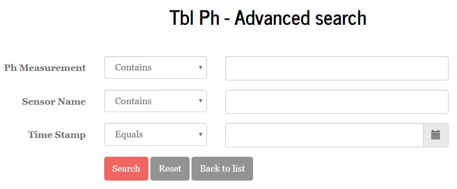 Advanced Search