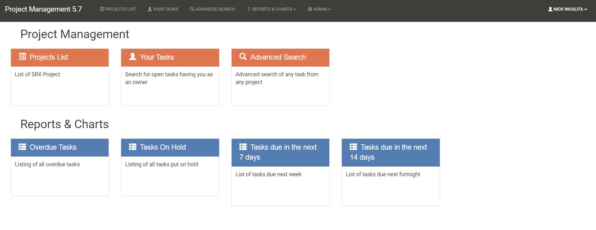 Project Dashboard