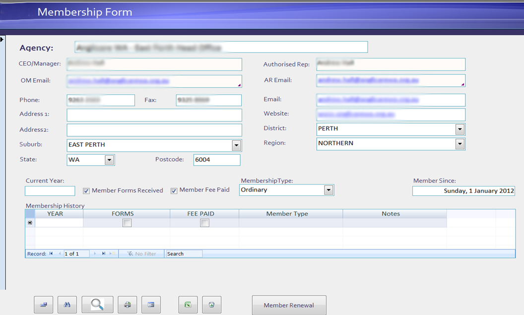 Membership Form